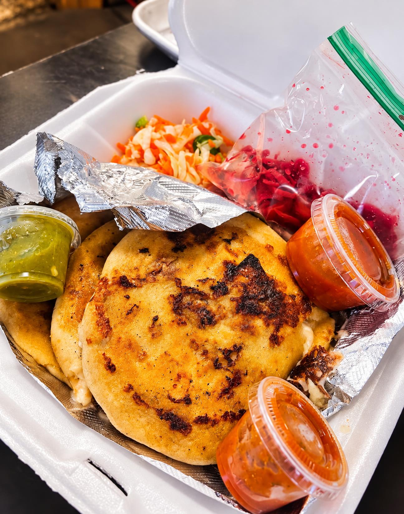 Griddled house favorite with salsas